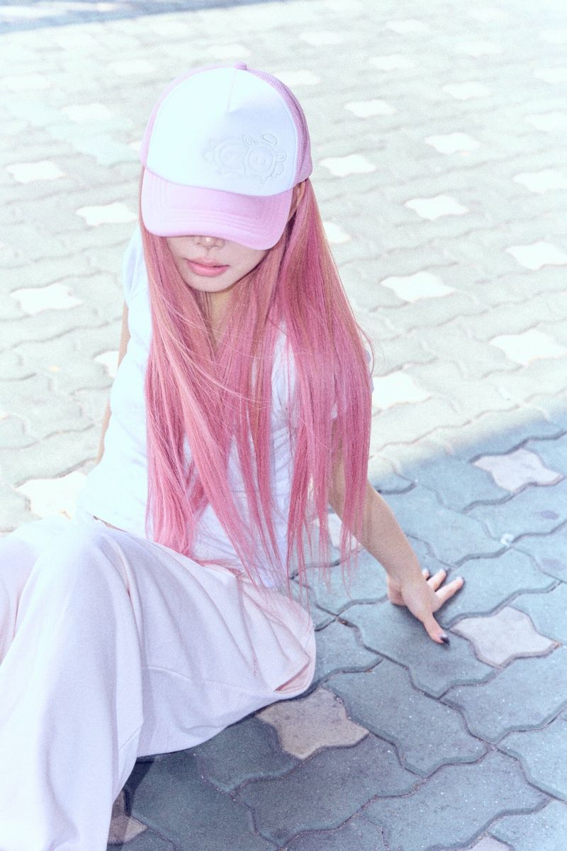 Puffy Angel Cap (pink)