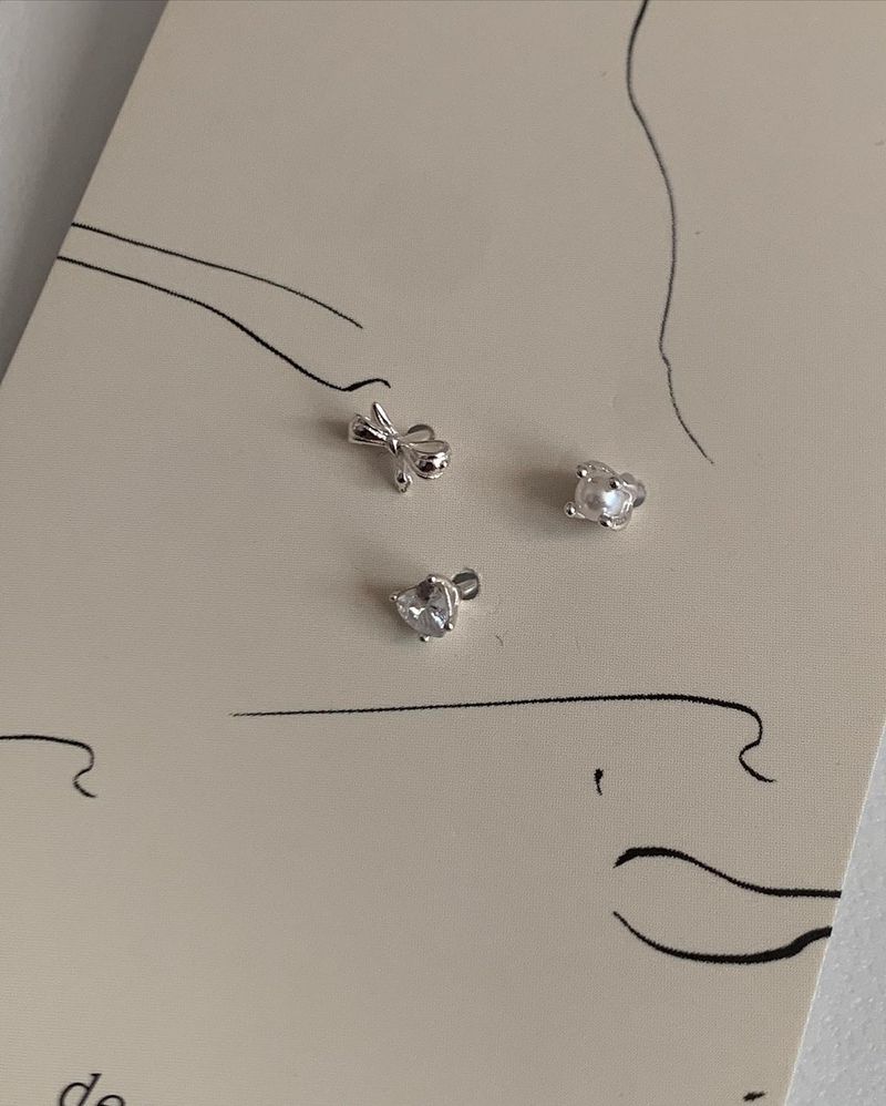 (silver925) ホリデーミニピアスセット *silver