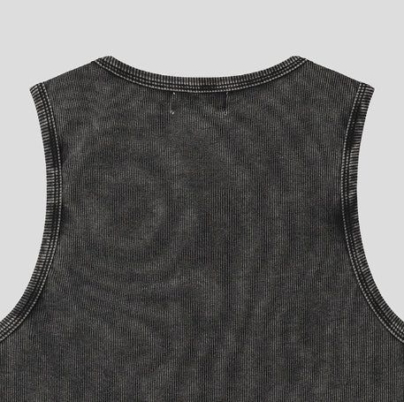 Ruda Pigment Ribbed Sleeveless