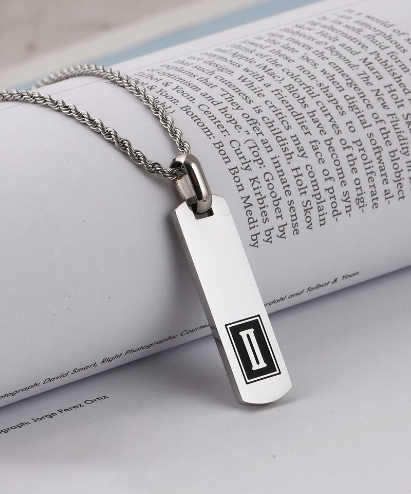noirvy（ノイルビー）の「NN-102 シグネチャー II バー ネックレス（アクセサリー）」