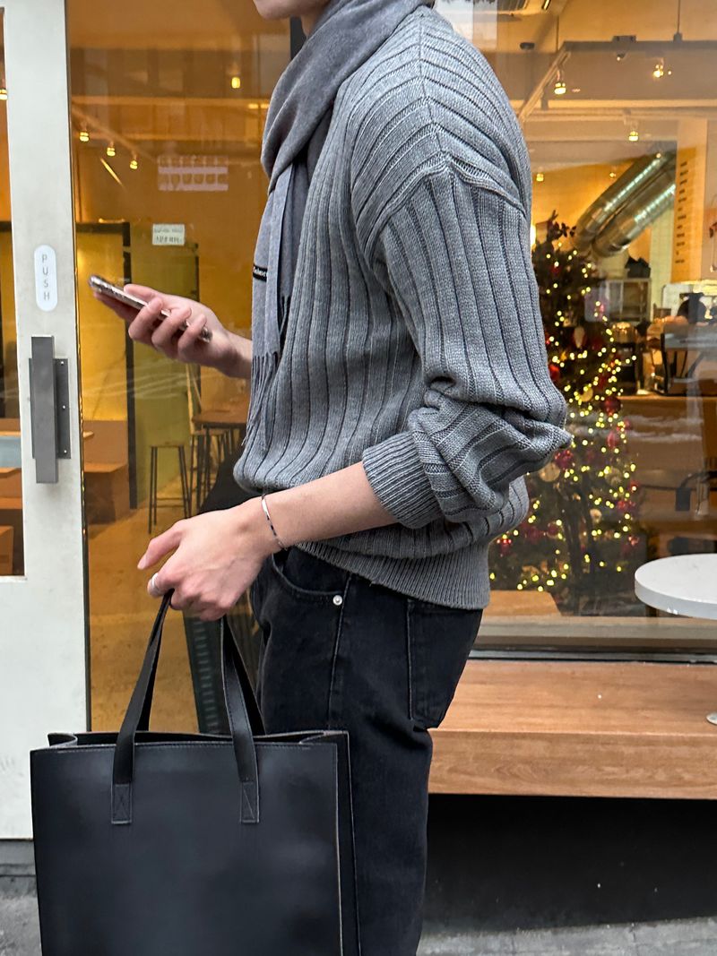 Modern Two-Way Todbag (Black)