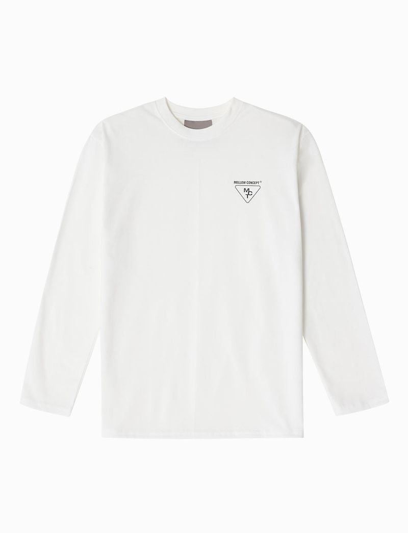 MCT M01 White concept Basic longsleeve