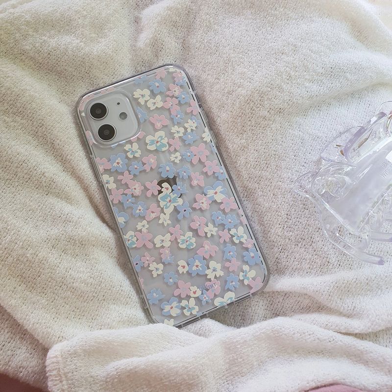 Flower Splash Jelly Hard phone case