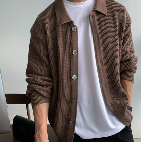 hyper washable hachi kara knit cardigan