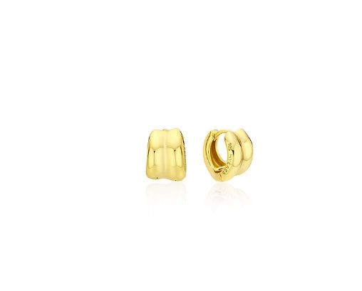 26SS★ Subni Flow Silver One-Touch Earrings S