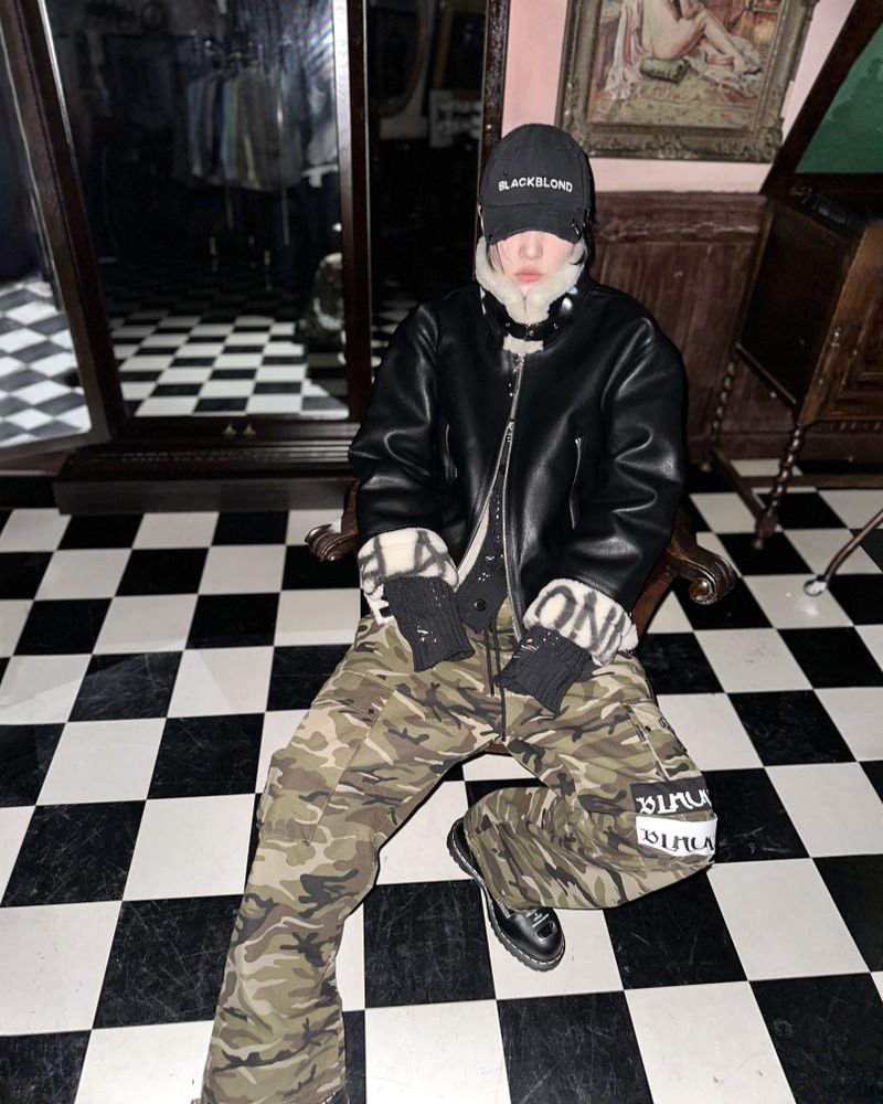 BBD Cross Damage Custom Denim Cap (Black)