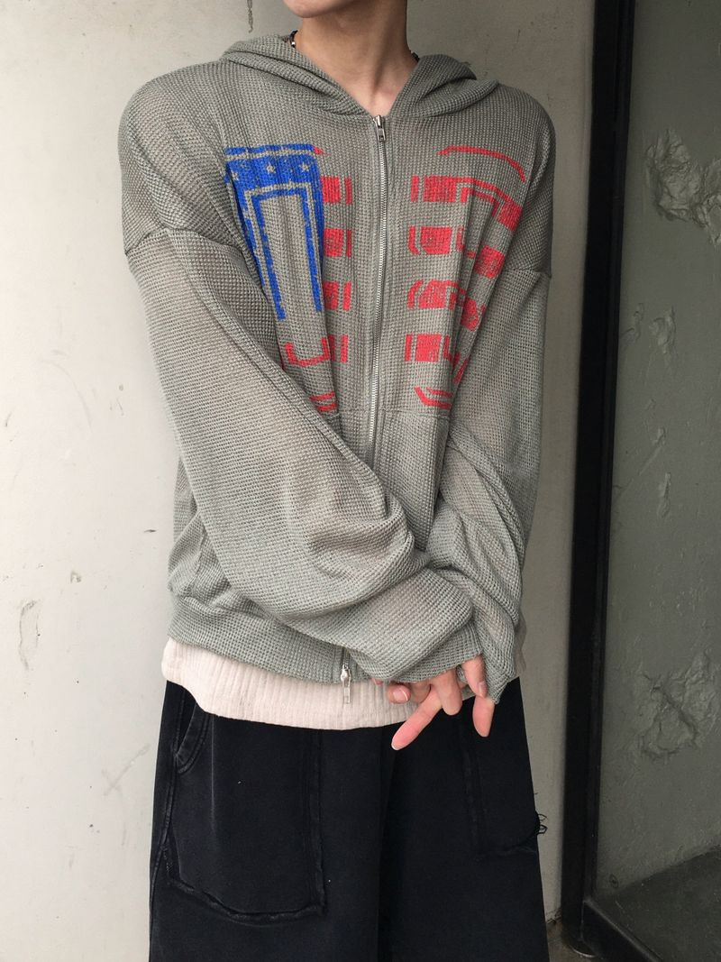 Tet 08 Knit Zip-up Hoodie 3C