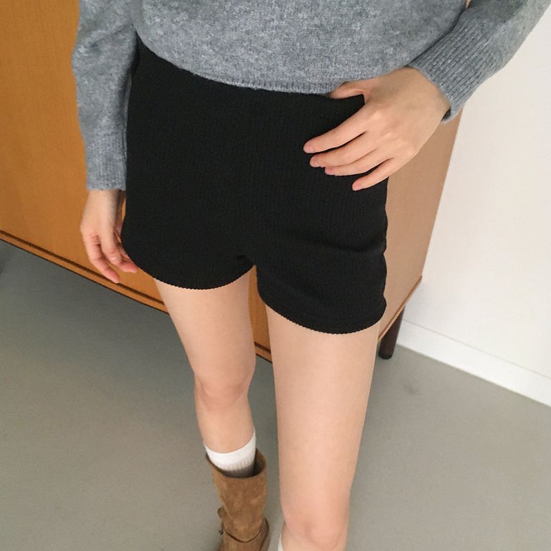 Bonnie ribbed knit short pants