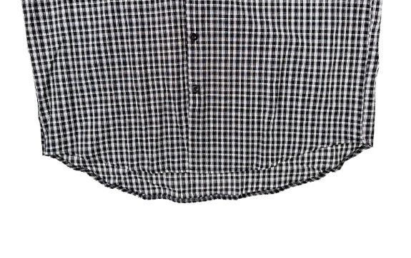 Aseun Wrinkle Loose Check Shirt