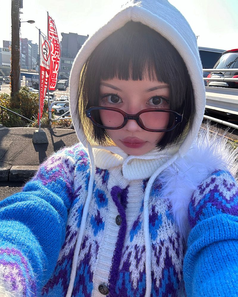 Button neck warmer hood bara clava