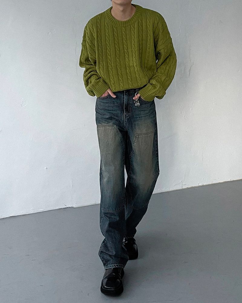 GL Twisted Round Knitwear (5 colors)