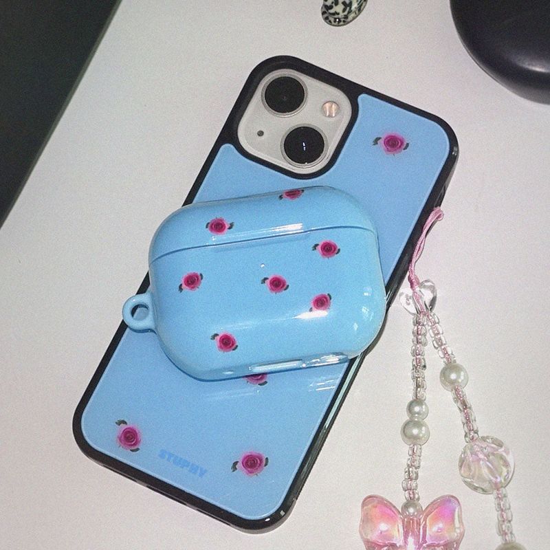 Blue Jean Airpod Case