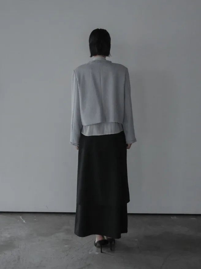 Arok Crop Tweed Jacket
