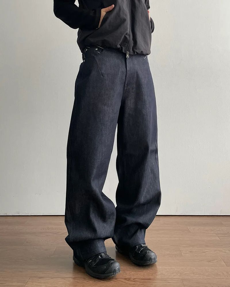 Radi Barrel Denim Pants