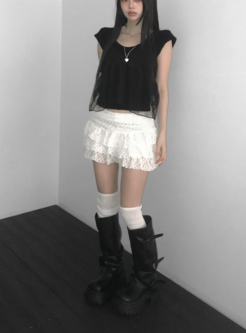 frottie lace sk(3 color)