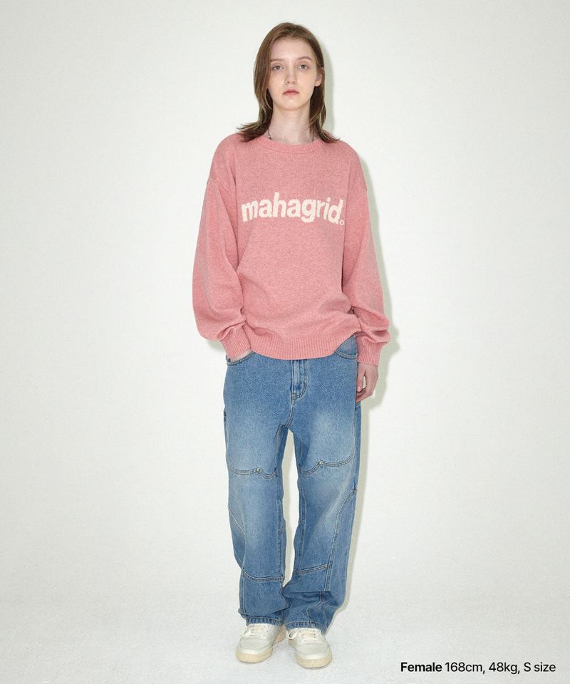 BASIC LOGO KNIT SWEATER
