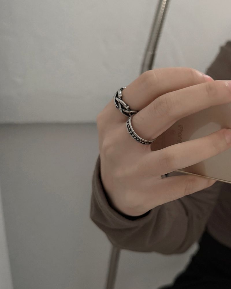Cross Weave Ring