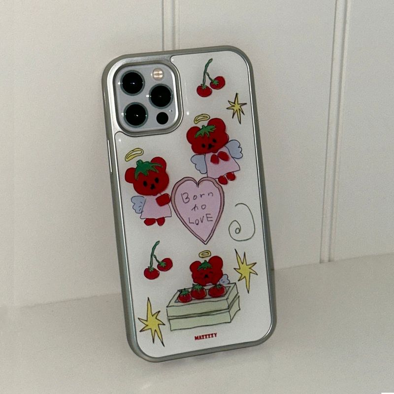MAZZZZY（マジー）の「[Silver Epoxy]Angel Tomato case（Smartphone Accessories）」