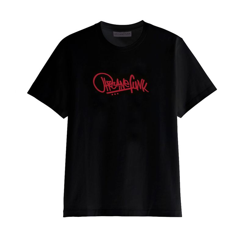 ARCANE FUNK（アーケインファンク）の「BASIC LOGO TEE black（Tops）」