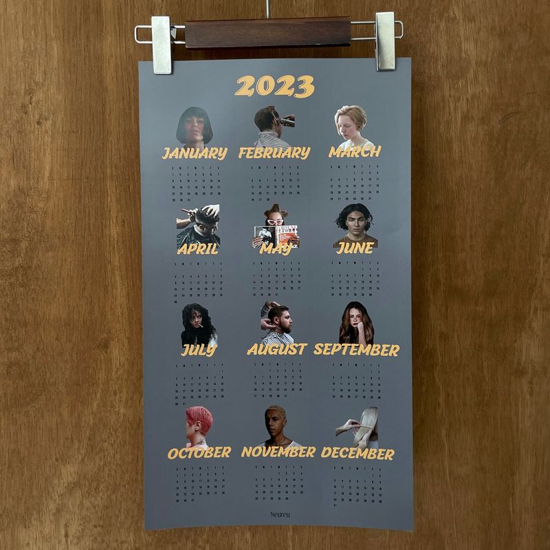 Color Poster Calendar