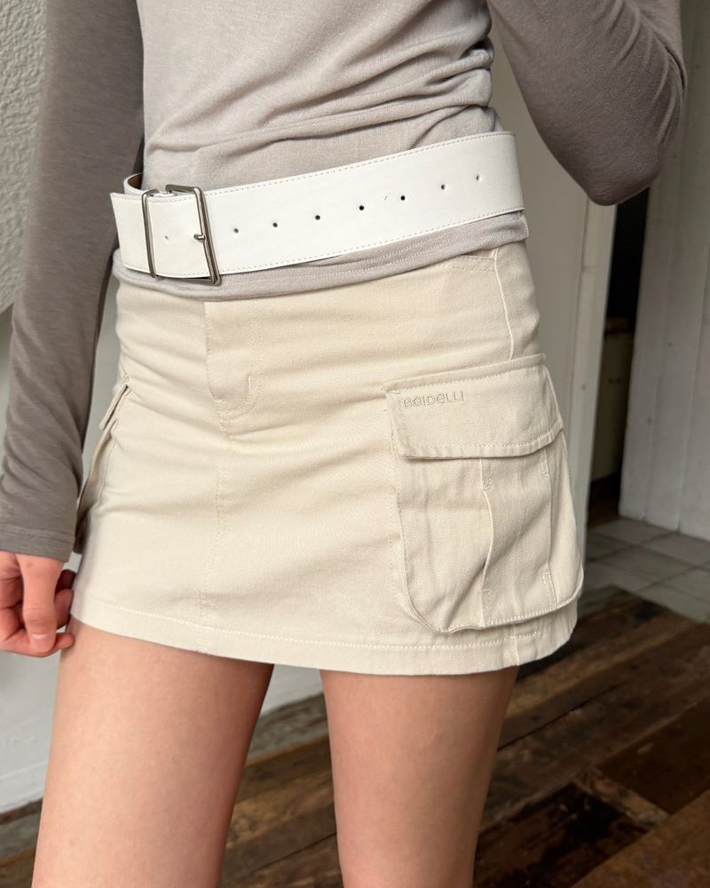 [ORIGINAL] Tech Cargo Mini Skirt