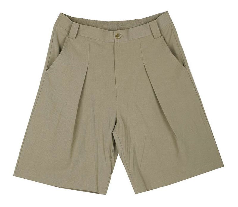 No.0806 tuck bermuda SL SHORTS (3color)