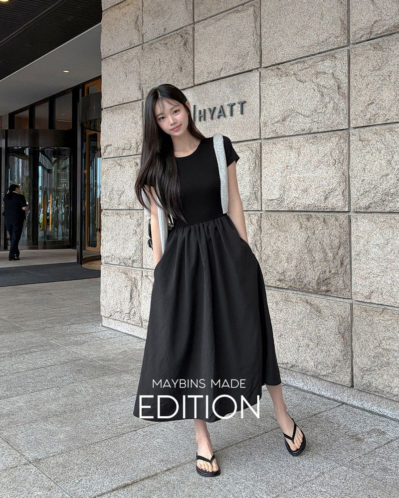 [MADE] Canella short‑sleeve dress