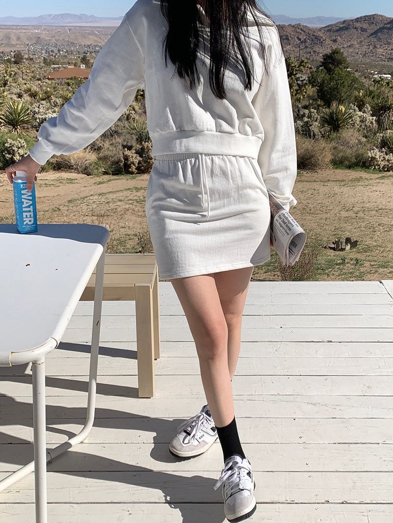 [MADE] Stern hip mini skirt