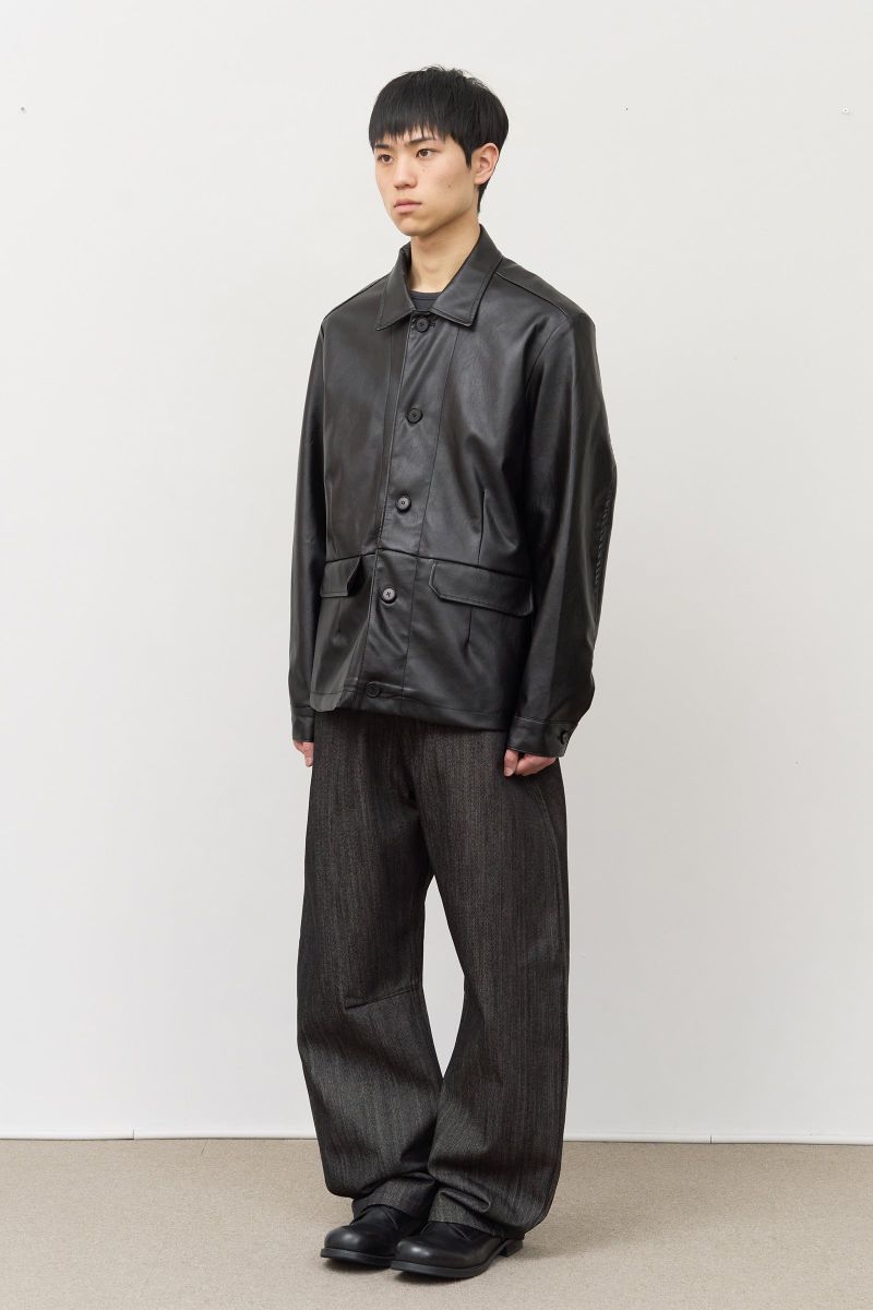 Web Leather Jacket