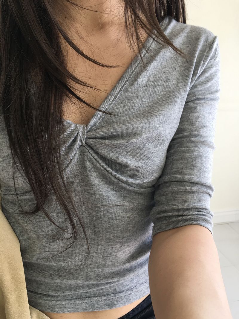 Anon Twist 3/4 Sleeve Top