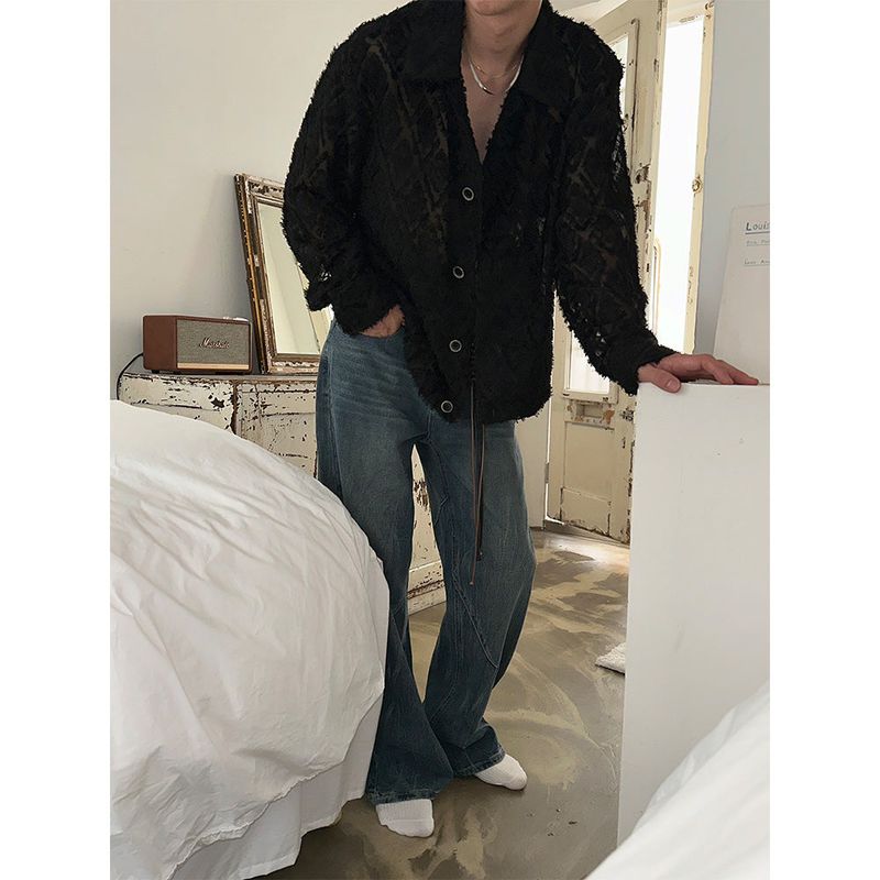 [UNISEX] Tessel fringe jacket (2color)