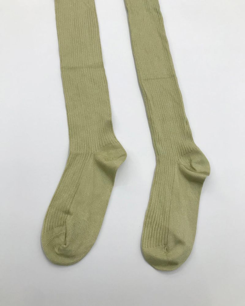 Vinyl gem knee socks (4color)