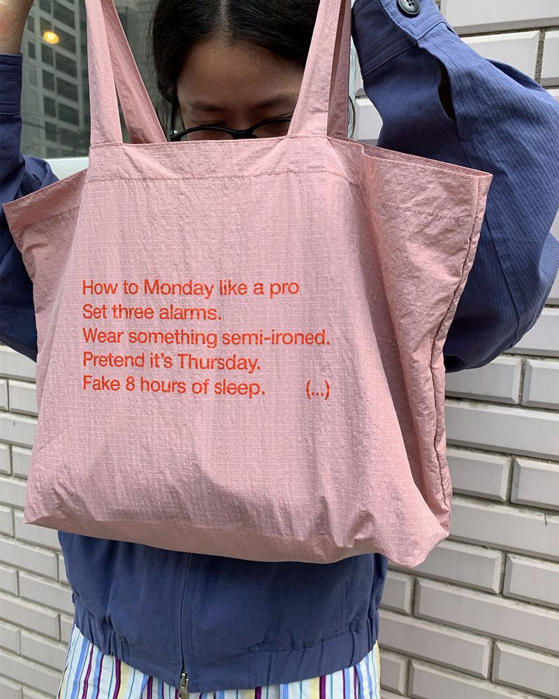 How to Bag (Monday Pink)