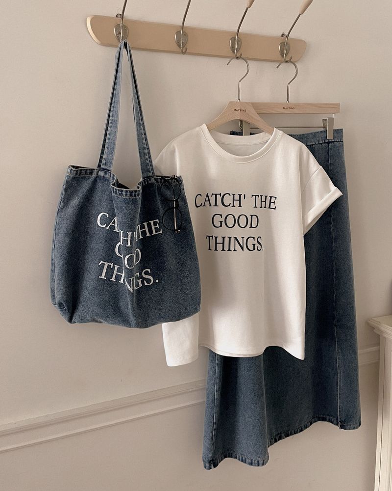 Kin denim 3piece set