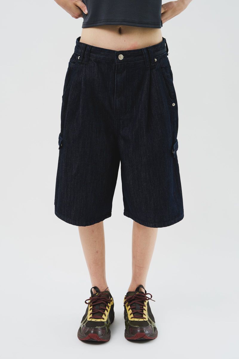 Date Non Fade Bermuda Denim (2color)