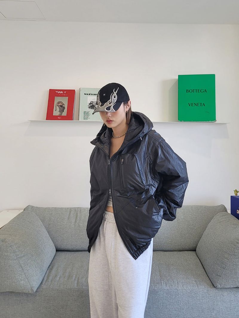 VENTIQUE arc hood padding 3color