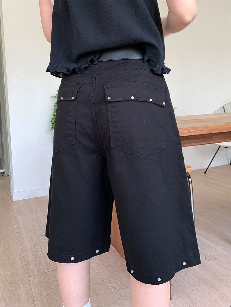 STUD BERMUDA PANTS (2C)