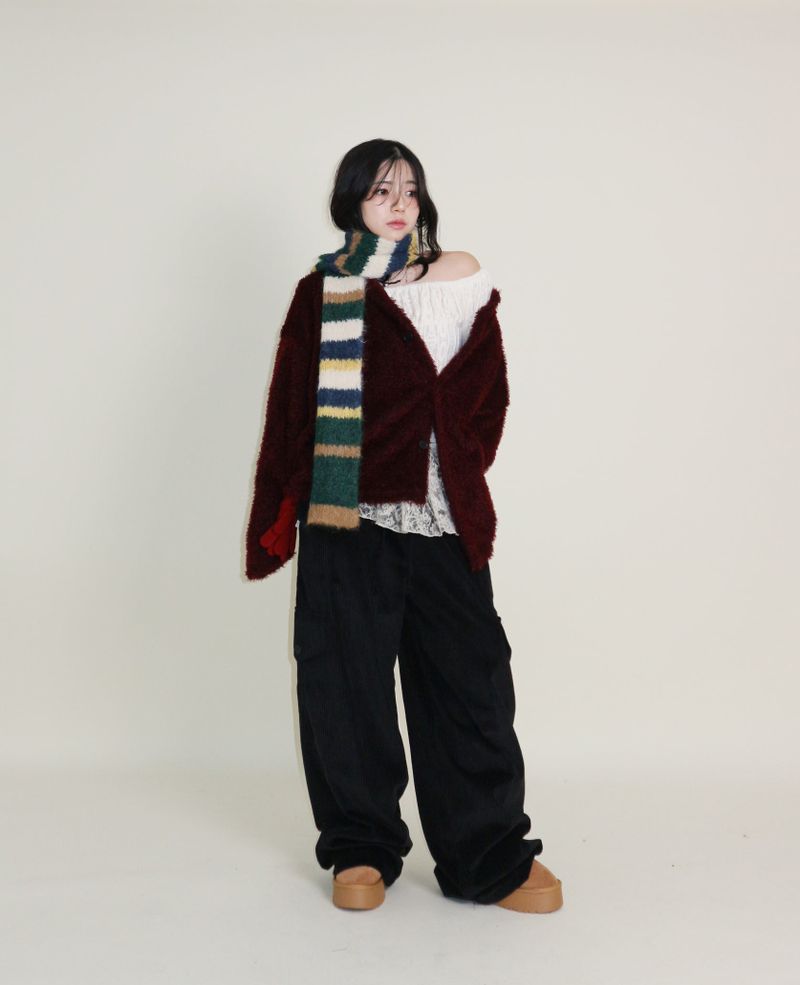 Ray Bookle Round Winter Cardigan (popularity item)