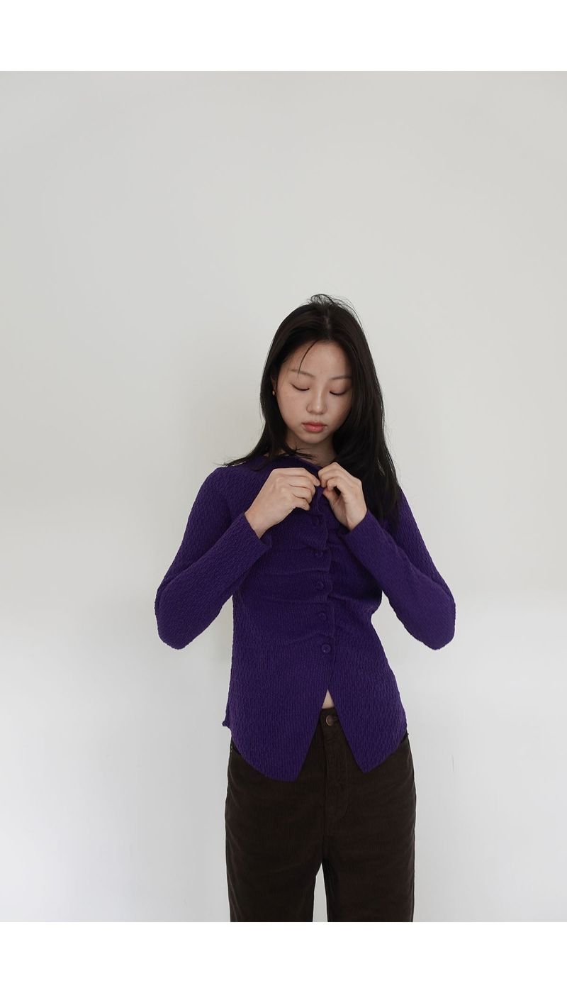 perfume knit cardigan (2C)