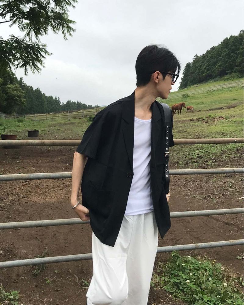 Diallo short sleeve jacket