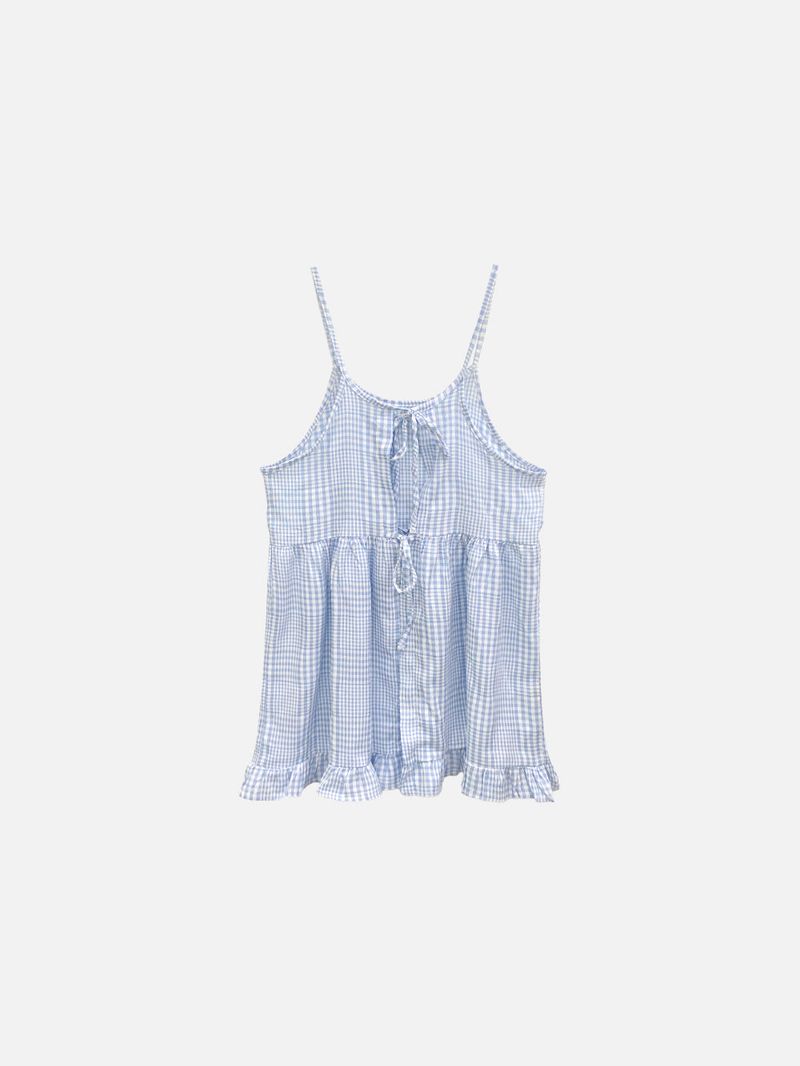 Mellow Back Ribbon Onepiece (2c)  
