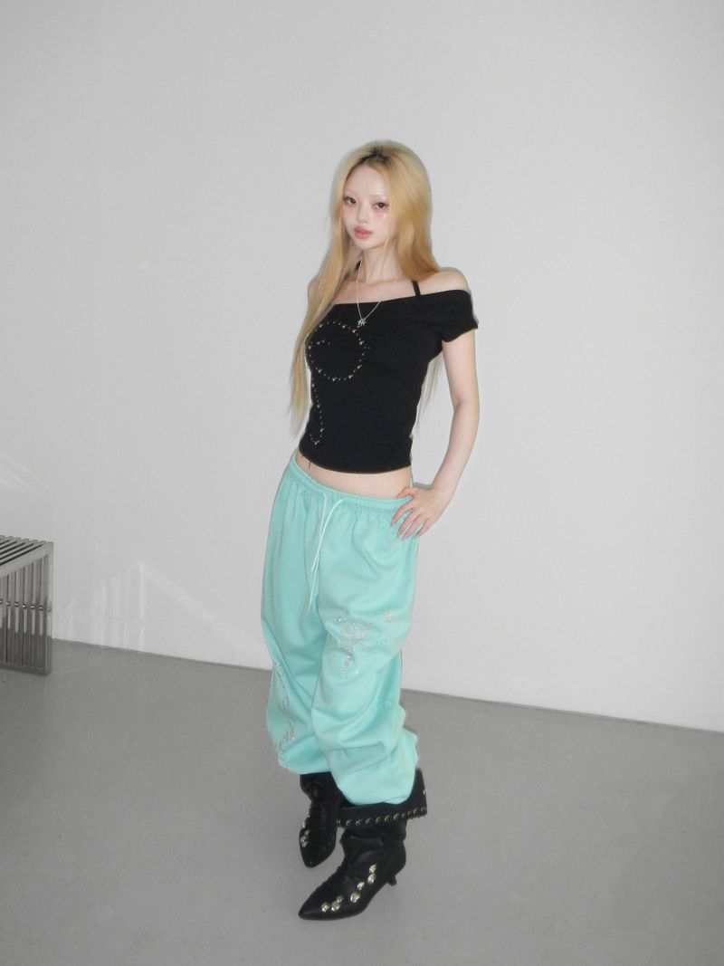 hazel knit crop  bratop(3 color) 