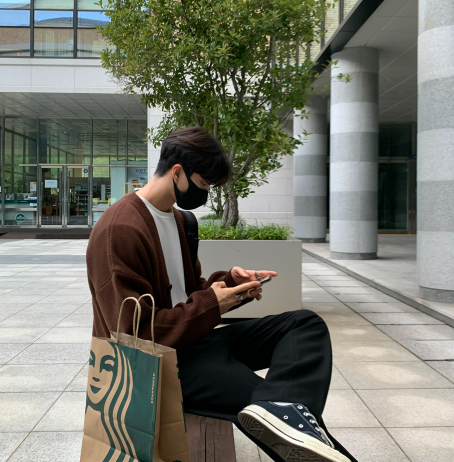 flander plain overfit cardigan