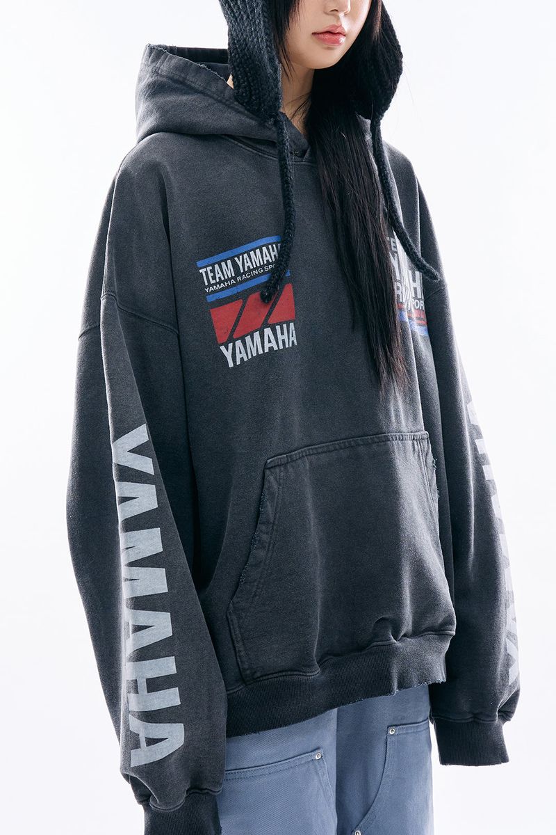 Raucohouse(ラウコハウス)の「Team racing heavy pigment hoodie(Tops)」