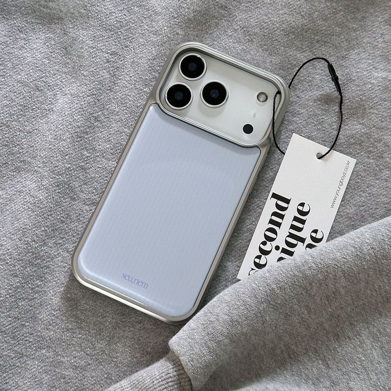 seconduniquename(セカンドユニークネーム)の「SUN CASE GRAPHIC STRIPE SKY(Smartphone Accessories)」
