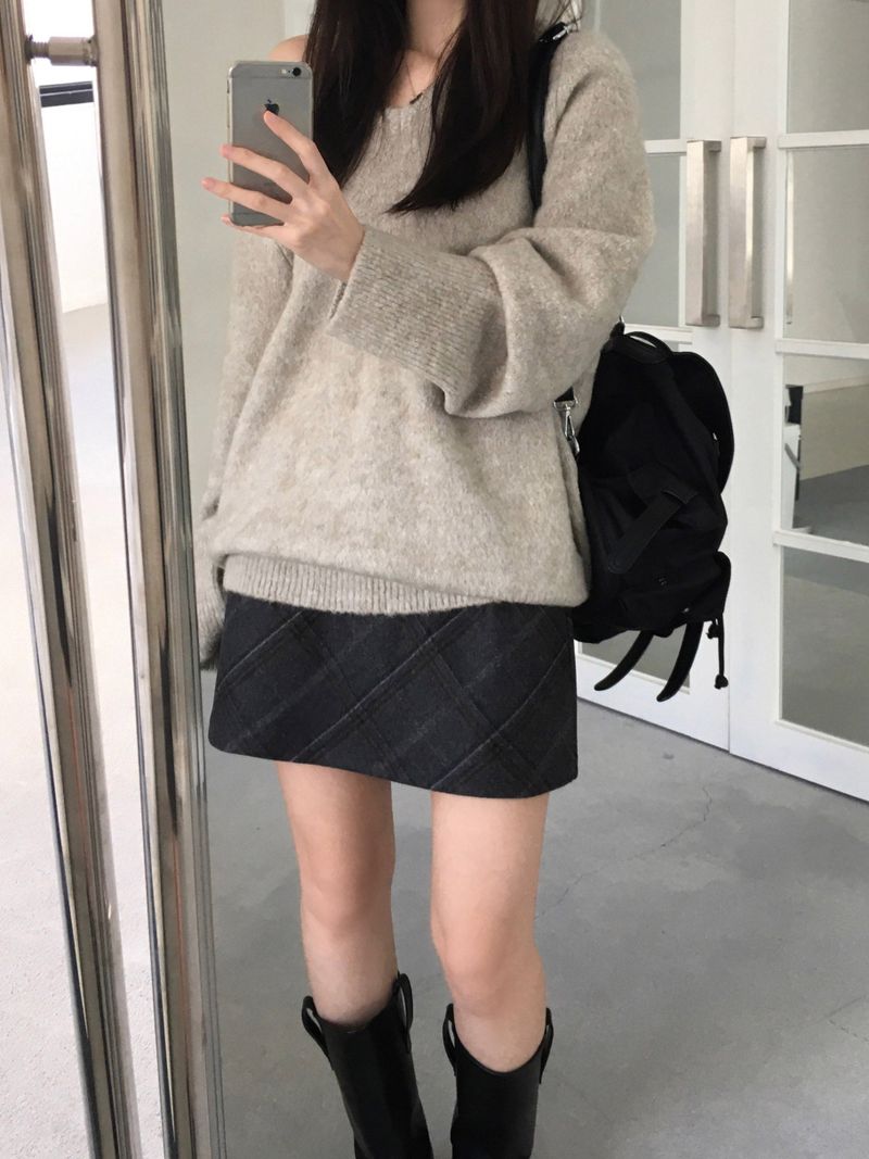 Andy V-neck Knitwear (3 colors)