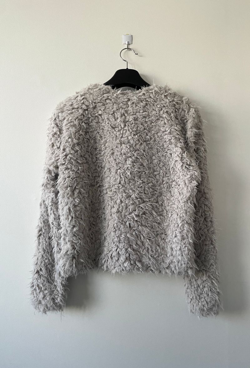 Floofy fur cardigan 