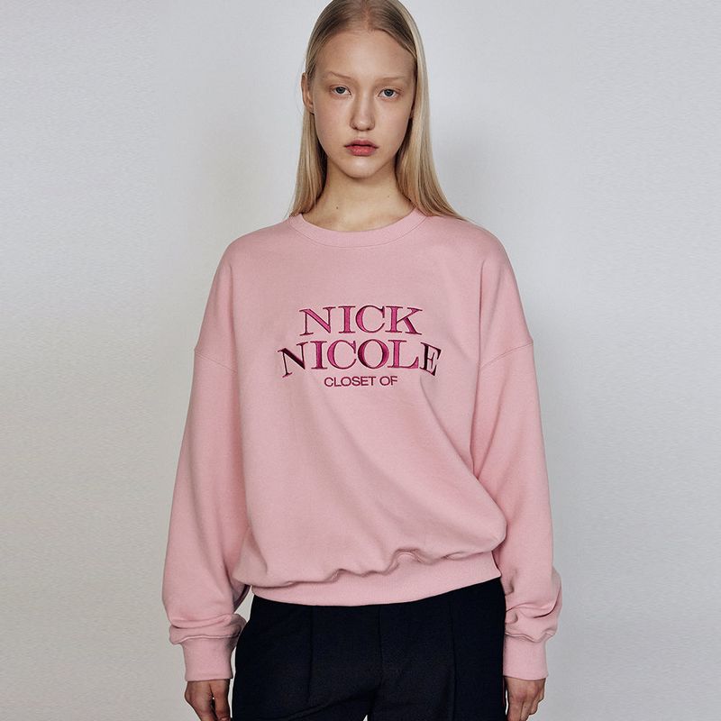 CLASIC LOGO SOFT SWEATSHIRT_PINK