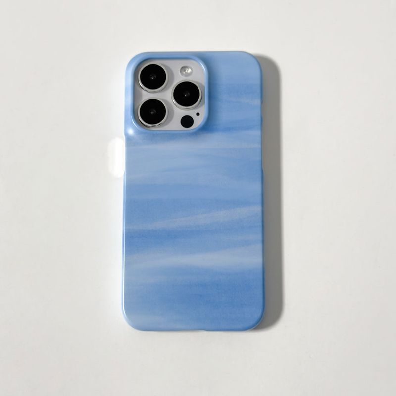 Blue Canvas (Matt Phone Case)