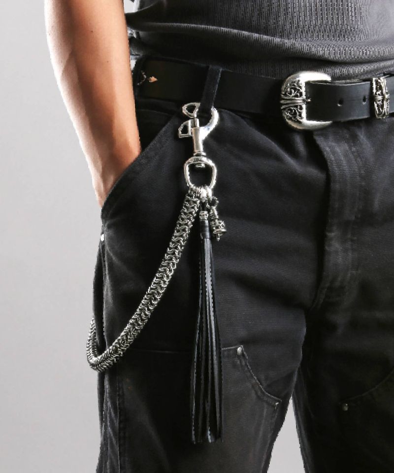 NC-401 Heavy Tassel Hook Antique Chain